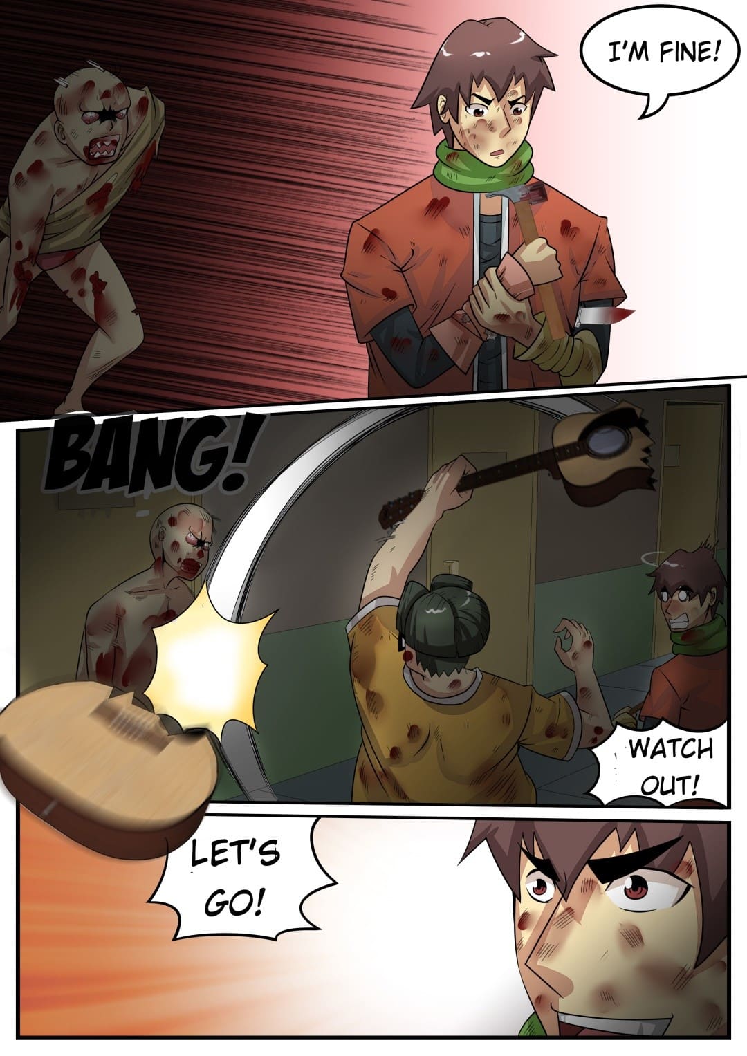 Read Zombie Breakers chapter 12 image 9 on Lezhin