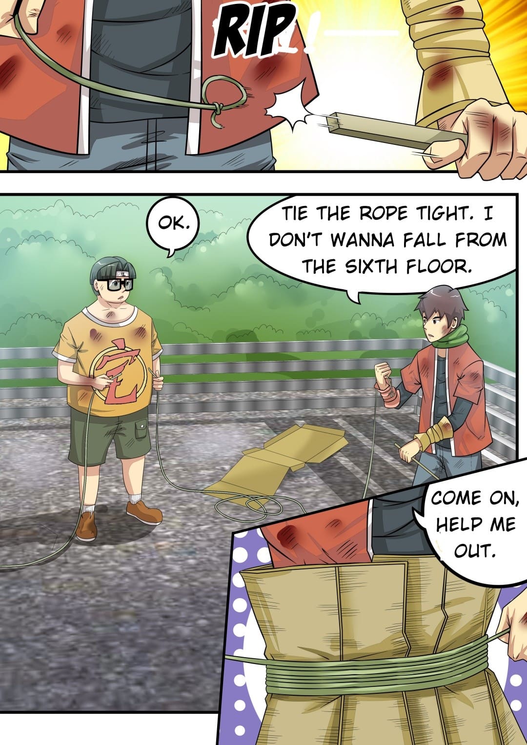 Read Zombie Breakers chapter 16 image 9 on Lezhin