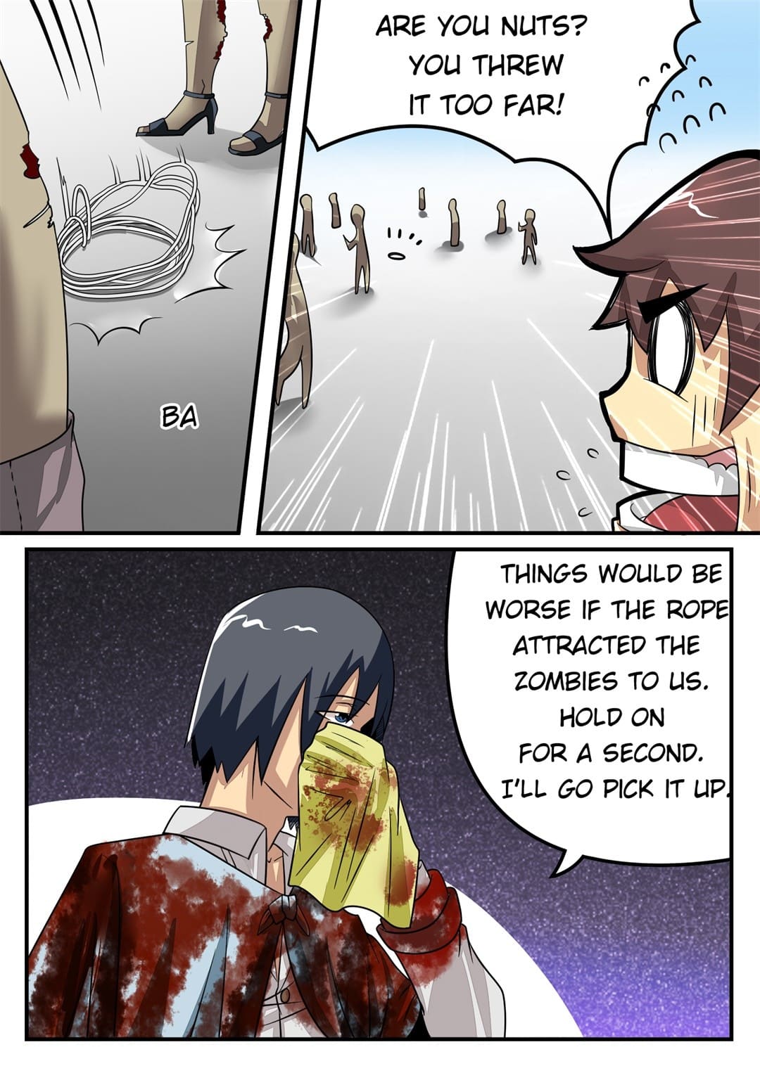 Zombie Breakers Chapter 23 page 12 - 