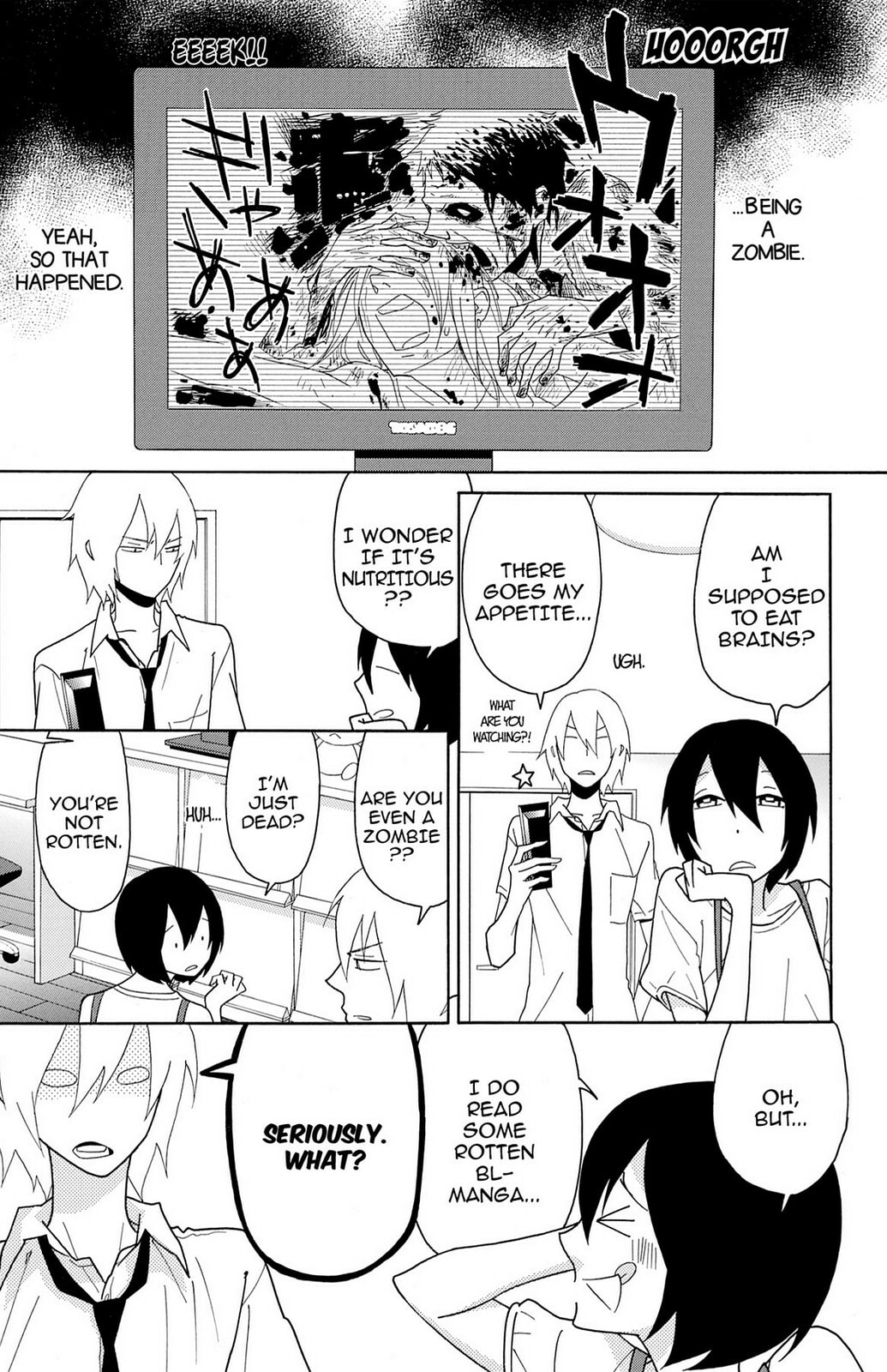 Read Zombie Cherry chapter 2 image 2 on Lezhin