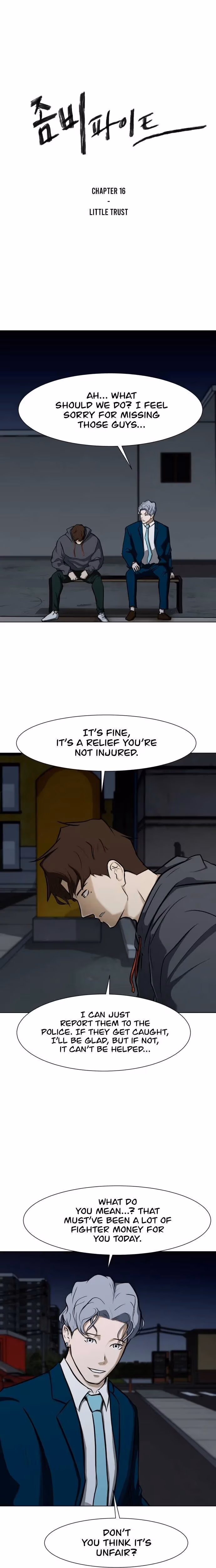 Read Zombie Fight chapter 16 image 1 on Lezhin