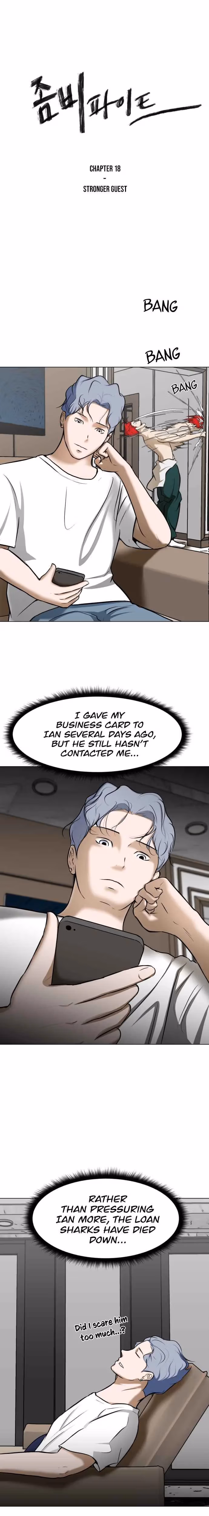 Read Zombie Fight chapter 18 image 1 on Lezhin