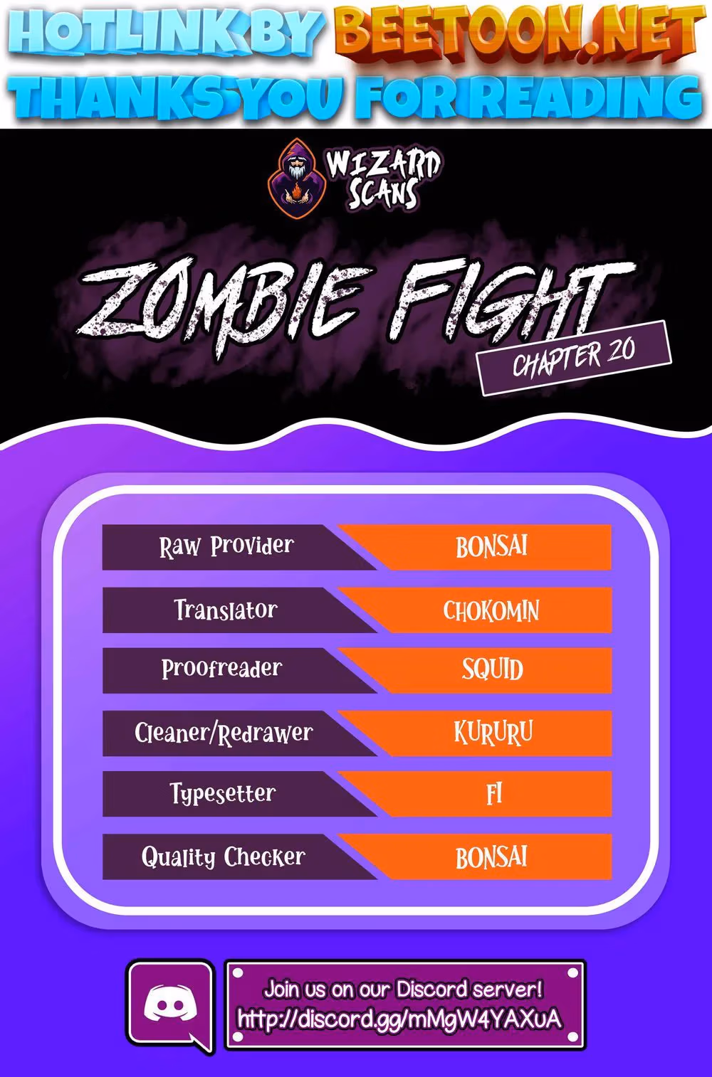 Read Zombie Fight chapter 20 image 0 on Lezhin