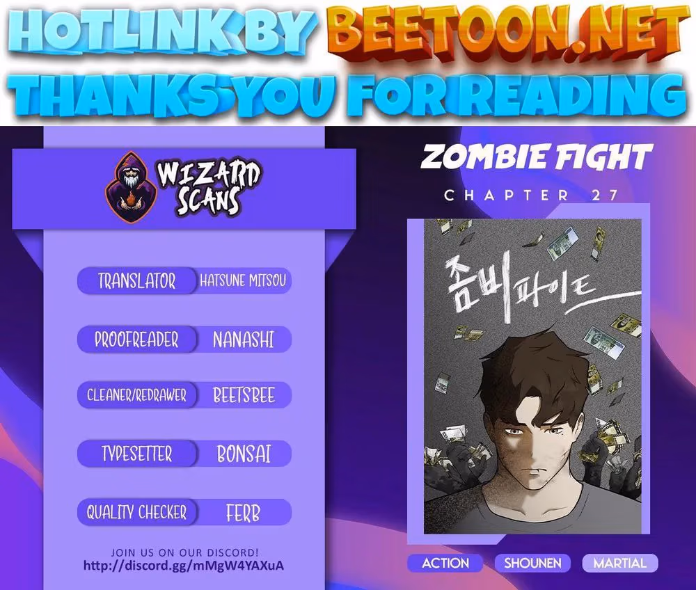 Read Zombie Fight chapter 27 image 0 on Lezhin