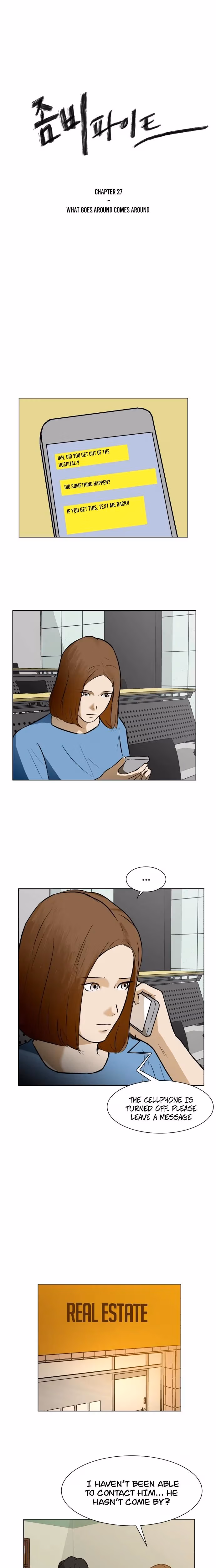Read Zombie Fight chapter 27 image 1 on Lezhin