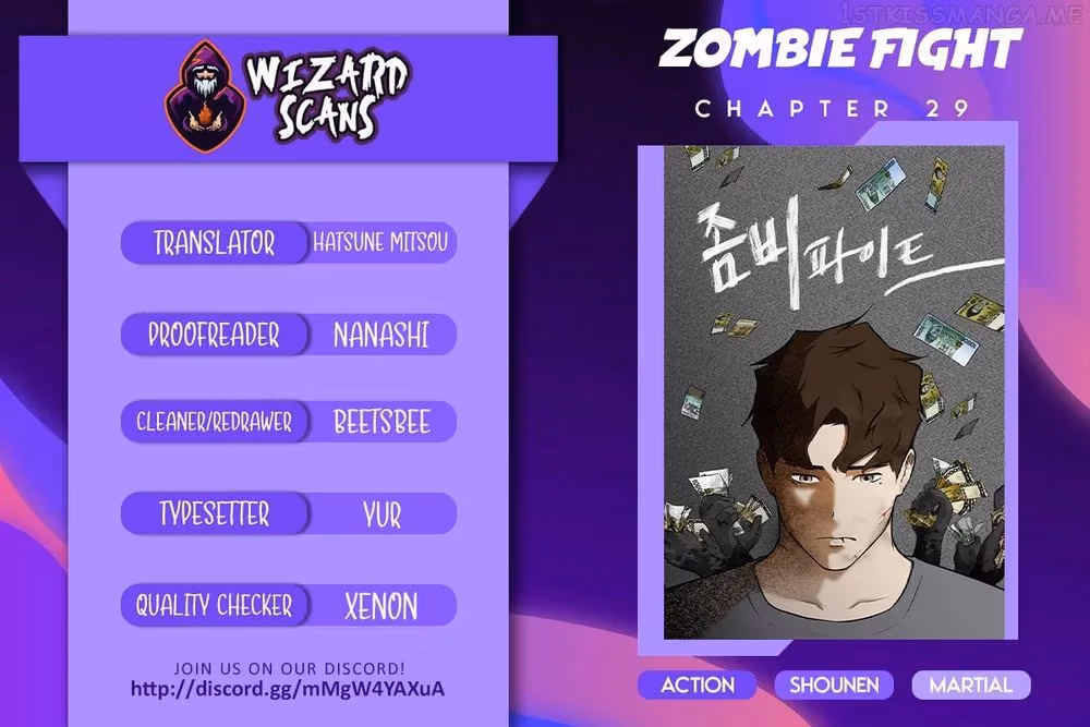 Read Zombie Fight chapter 29 image 0 on Lezhin