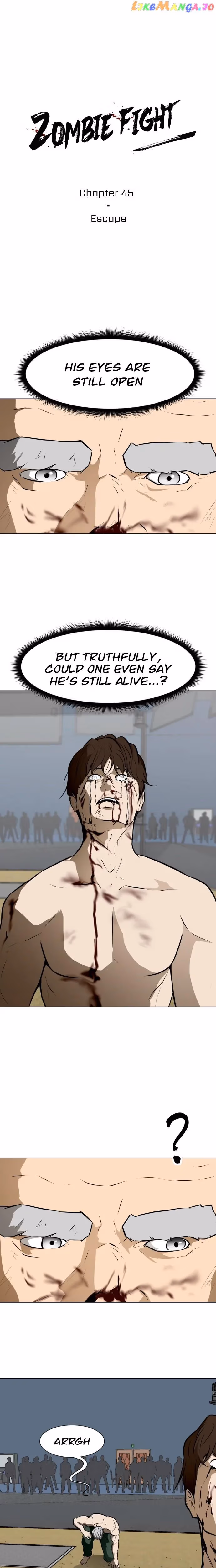Read Zombie Fight chapter 45 image 1 on Lezhin
