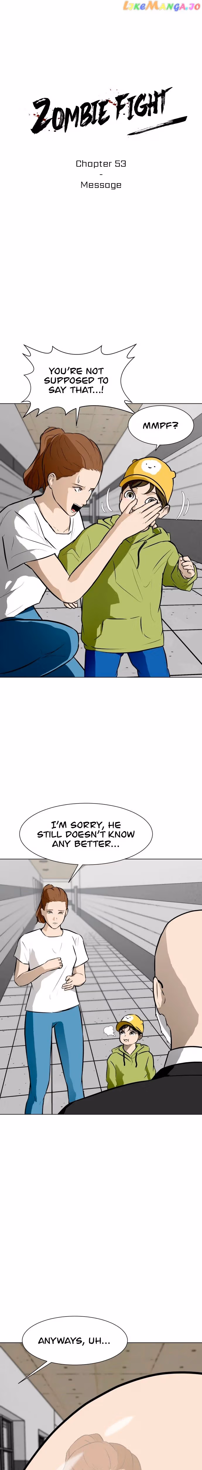 Read Zombie Fight chapter 53 image 1 on Lezhin