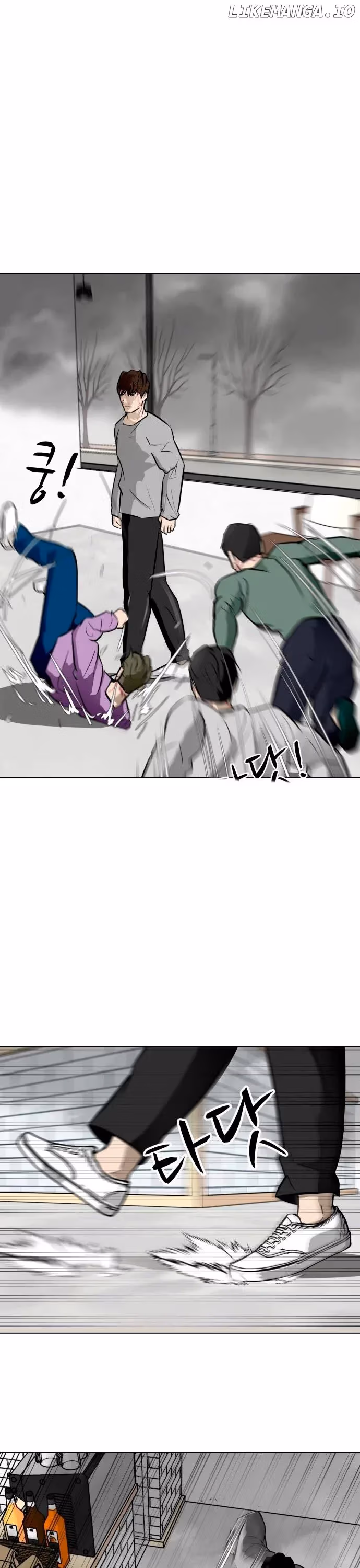 Read Zombie Fight chapter 55 image 4 on Lezhin