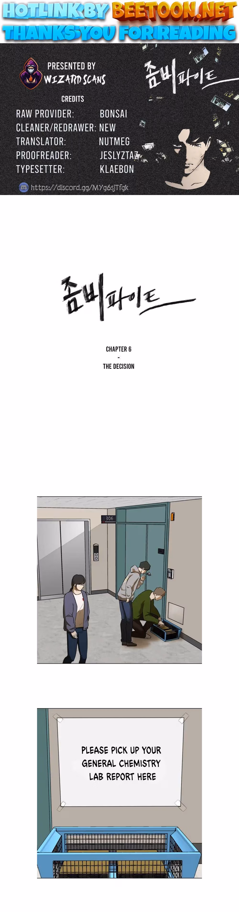 Read Zombie Fight chapter 6 image 0 on Lezhin