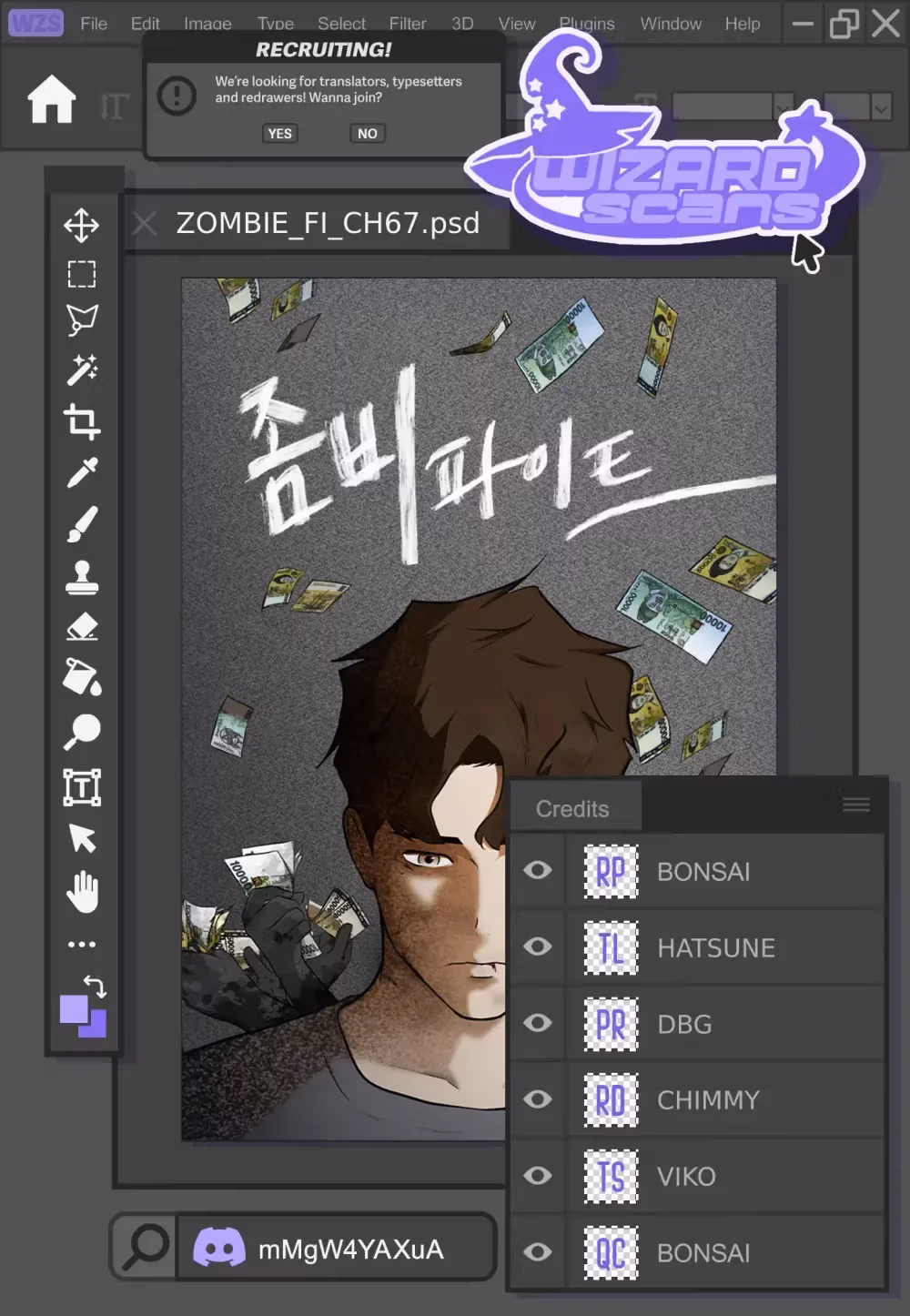Read Zombie Fight chapter 67 image 0 on Lezhin