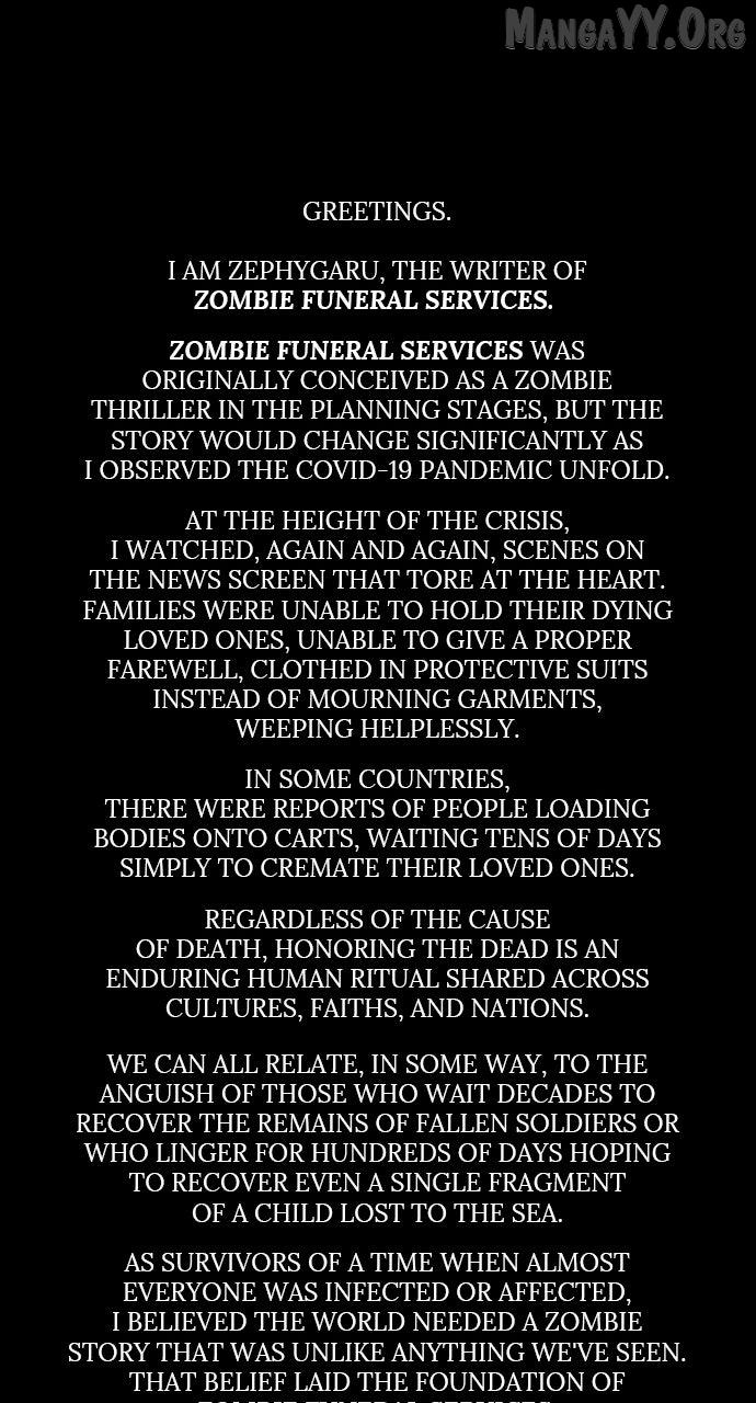 Zombie Funeral Services Chapter 73 page 2 - 