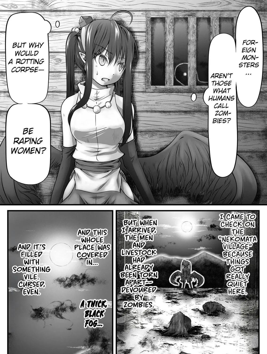 Read ZOMBIE vs Onimusume chapter 1 image 10 on Lezhin