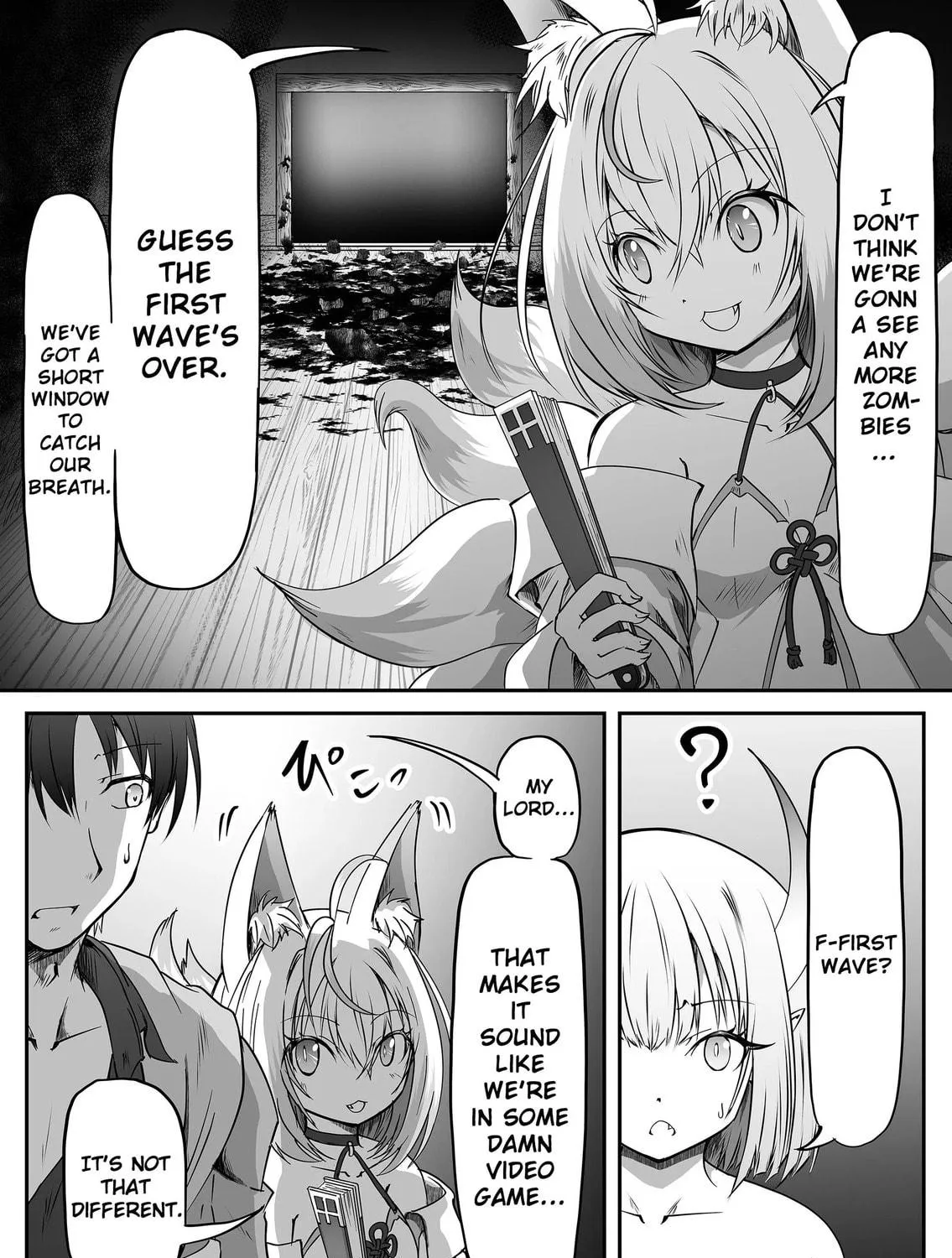 Read ZOMBIE vs Onimusume chapter 1 image 38 on Lezhin
