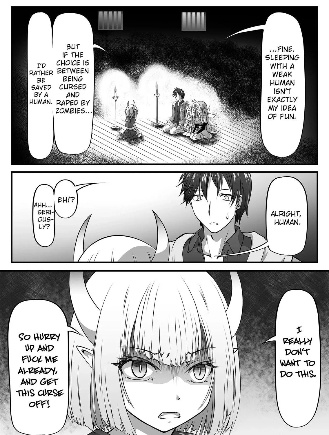 Read ZOMBIE vs Onimusume chapter 2 image 10 on Lezhin
