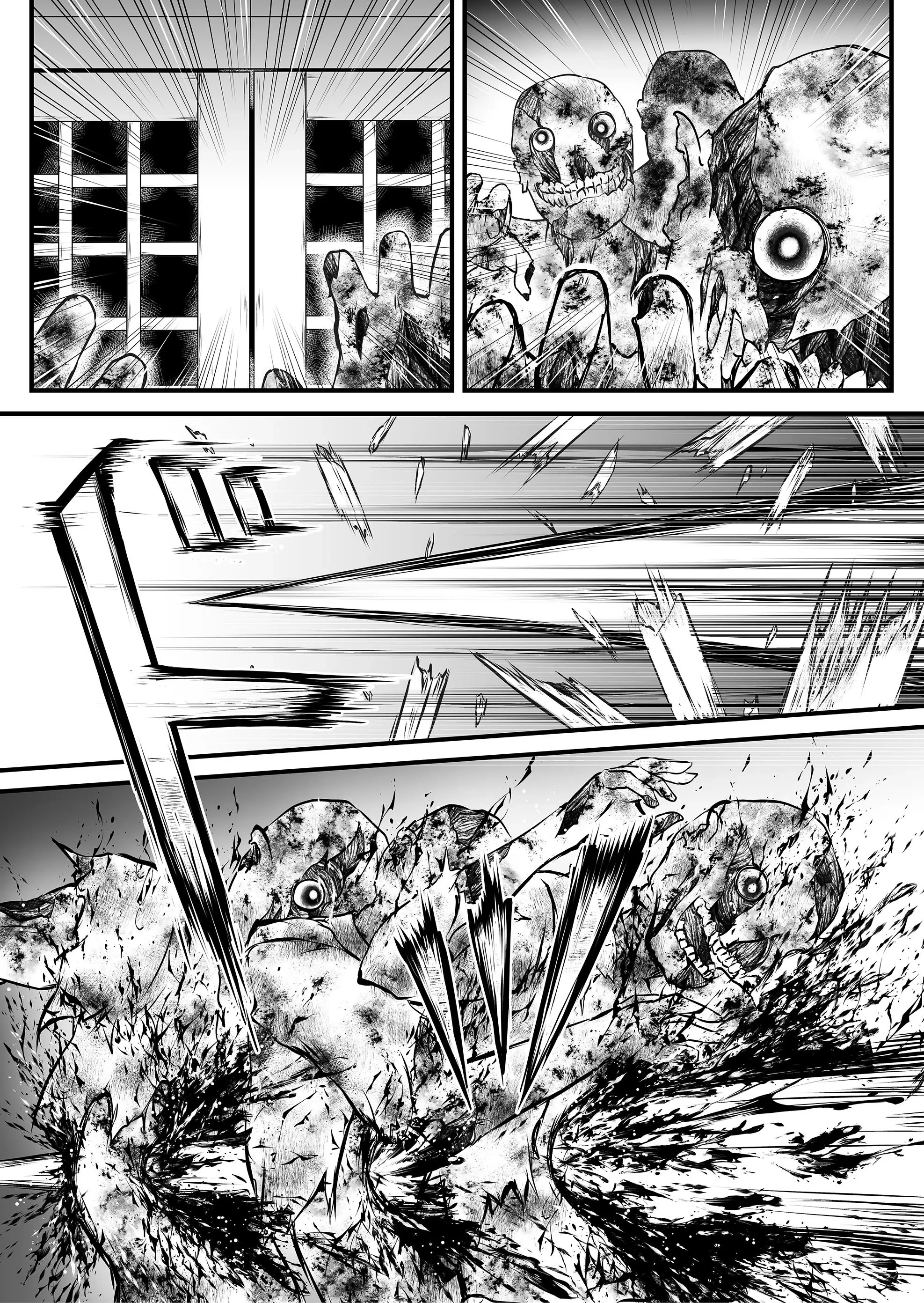 Read ZOMBIE vs Onimusume chapter 4 image 1 on Lezhin