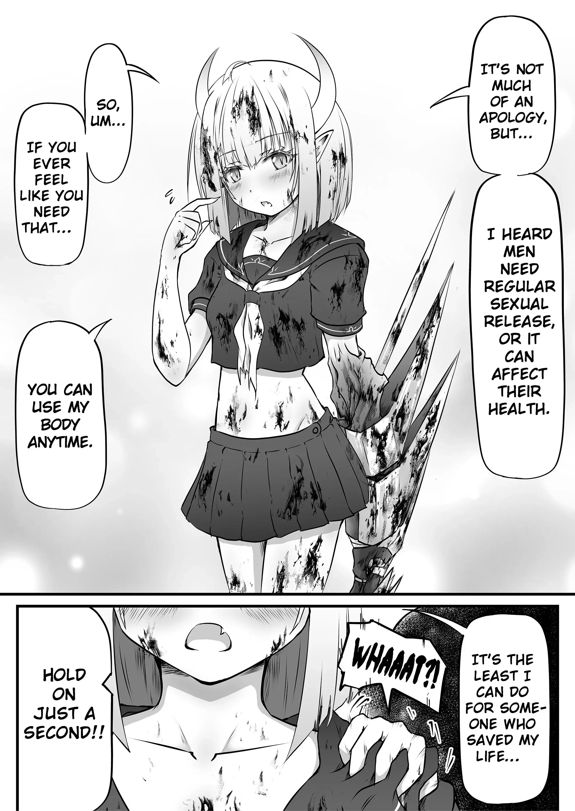 Read ZOMBIE vs Onimusume chapter 5 image 2 on Lezhin