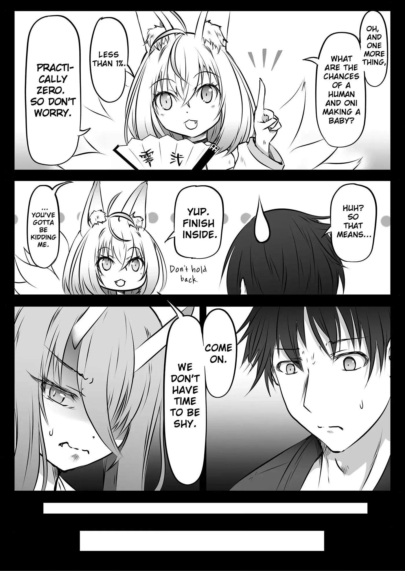 Read ZOMBIE vs Onimusume chapter 5 image 9 on Lezhin