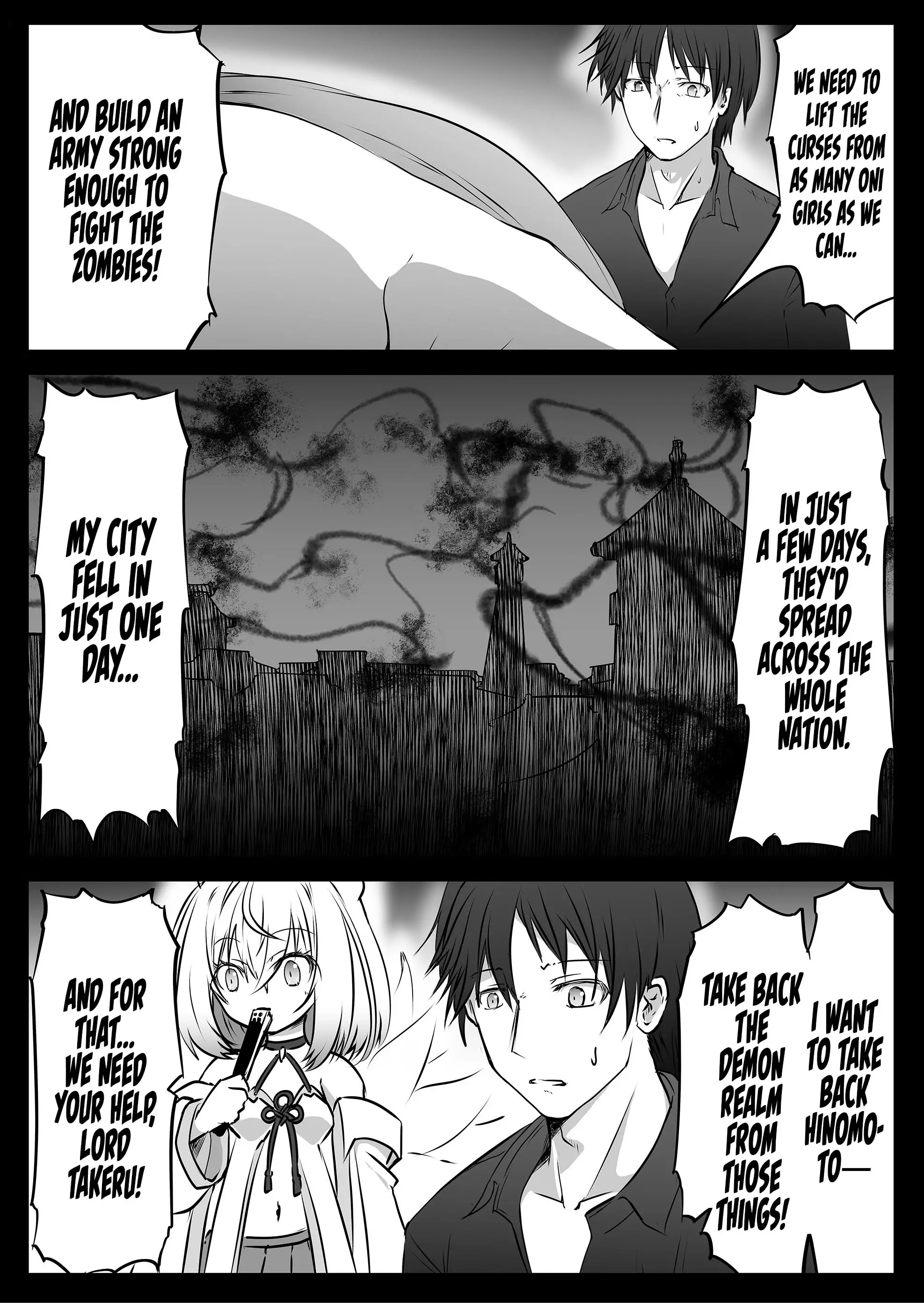Read ZOMBIE vs Onimusume chapter 7 image 2 on Lezhin