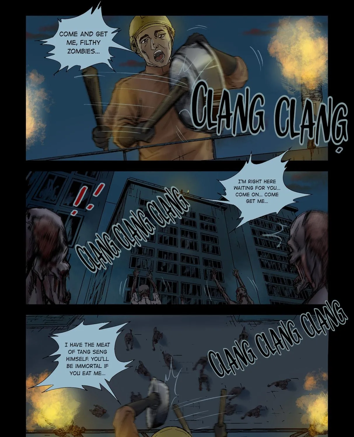 Read Zombie World chapter 128 image 4 on Lezhin
