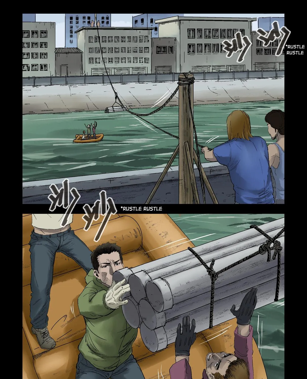 Read Zombie World chapter 135 image 8 on Lezhin