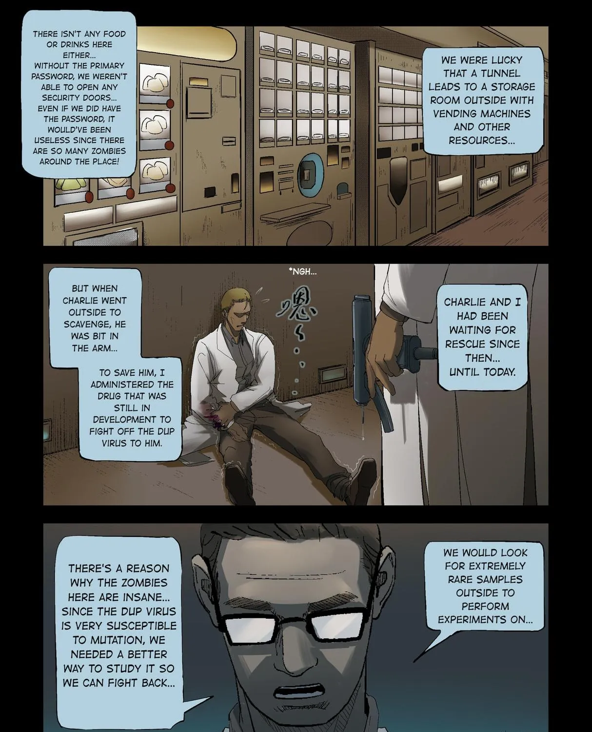 Read Zombie World chapter 224 image 16 on Lezhin