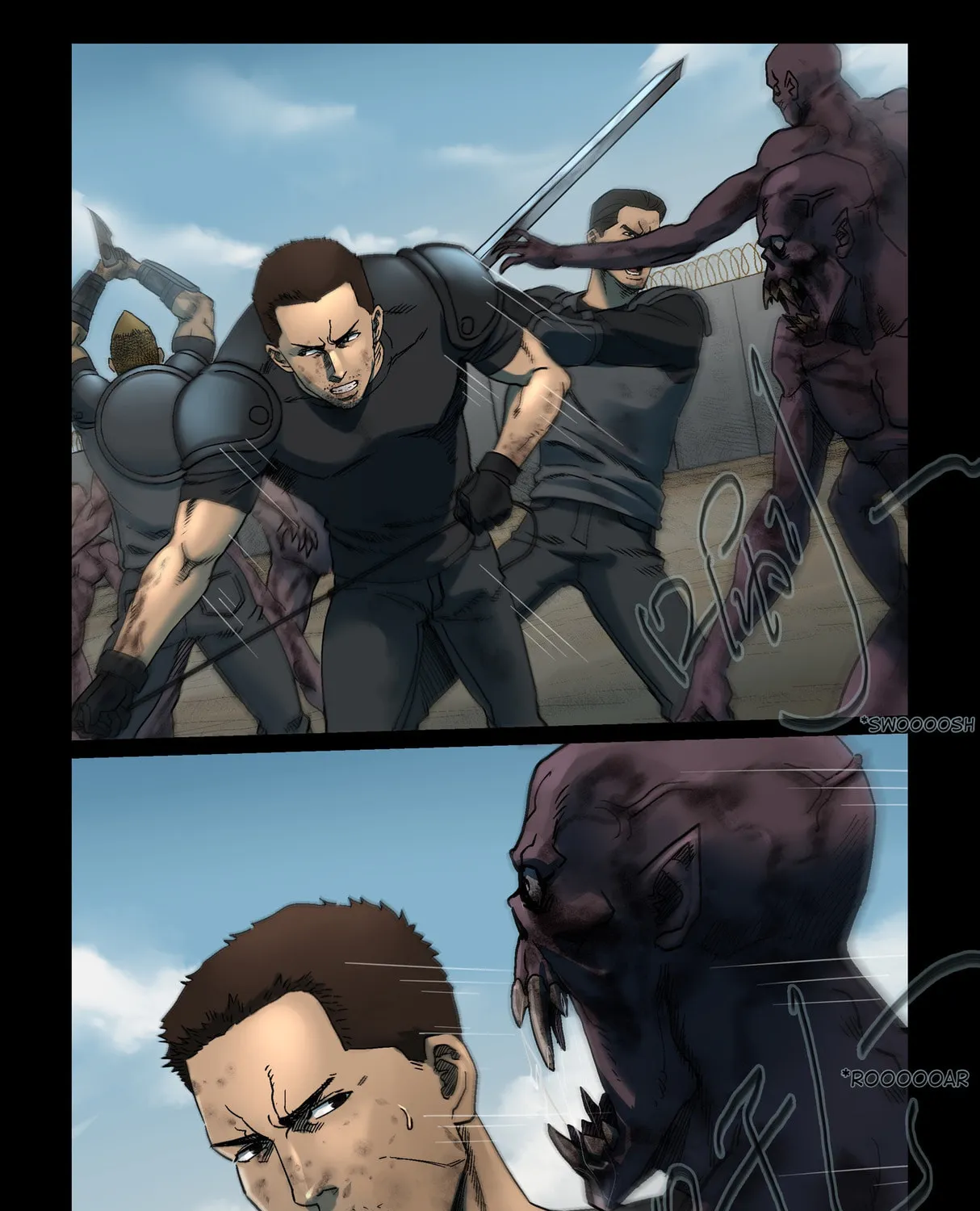 Read Zombie World chapter 344 image 13 on Lezhin