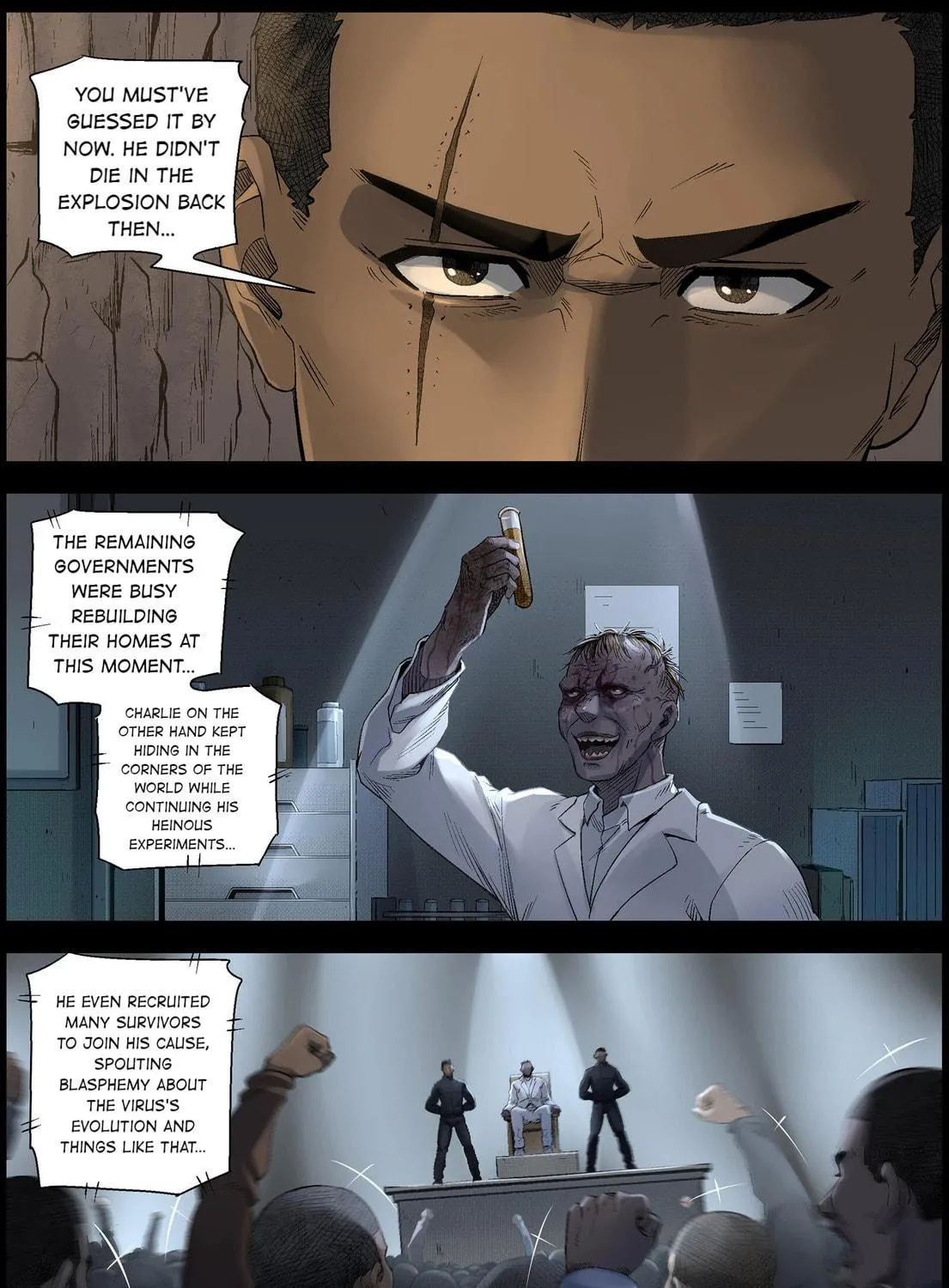Read Zombie World chapter 500 image 8 on Lezhin