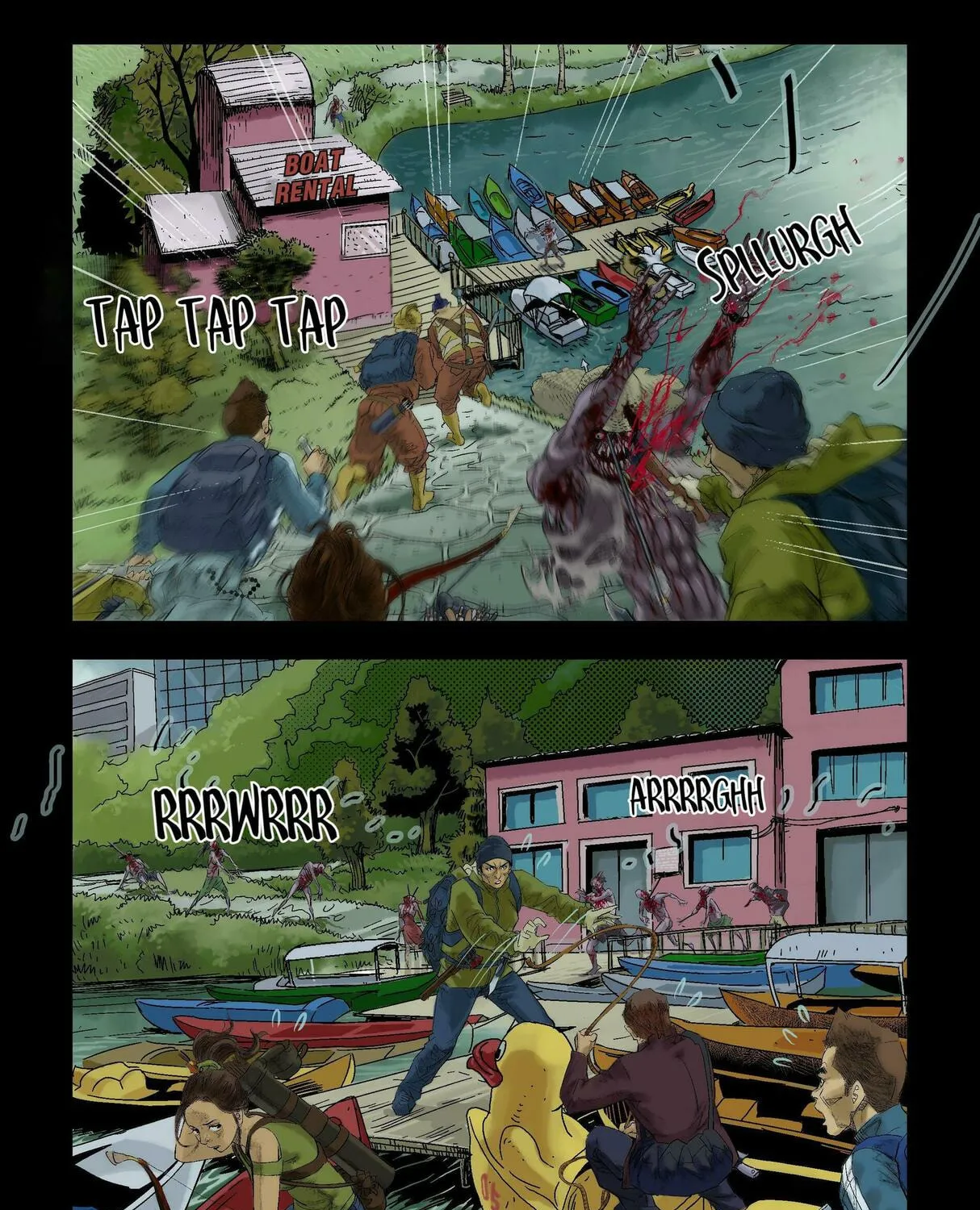 Read Zombie World chapter 73 image 0 on Lezhin