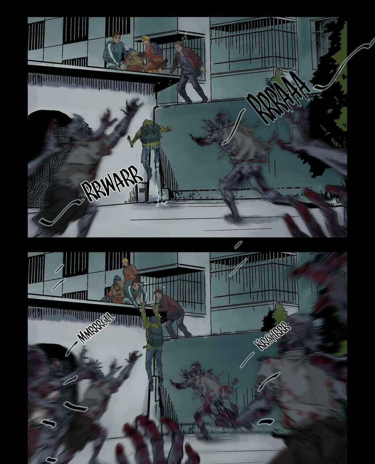 Read Zombie World chapter 74 image 16 on Lezhin