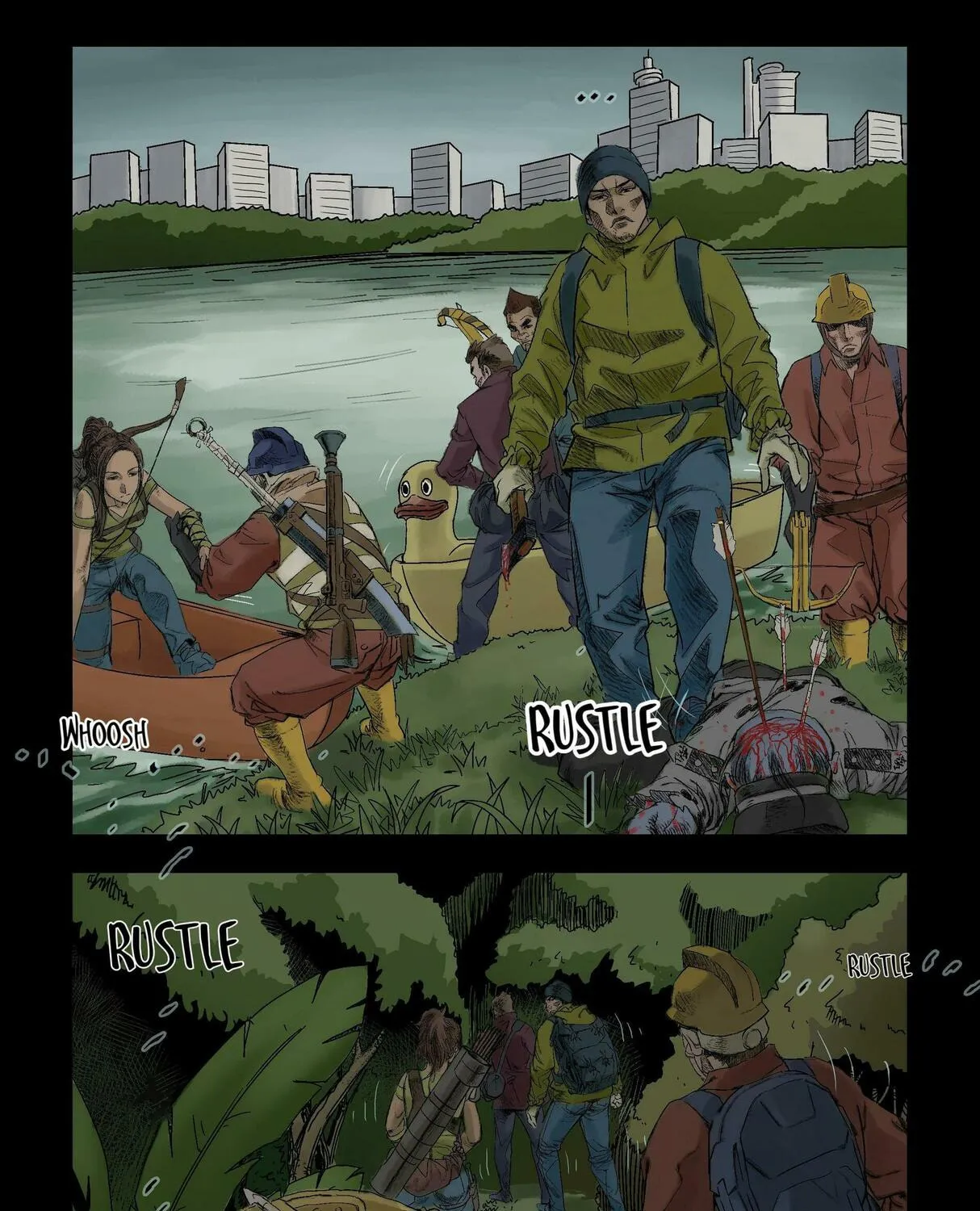 Read Zombie World chapter 74 image 2 on Lezhin