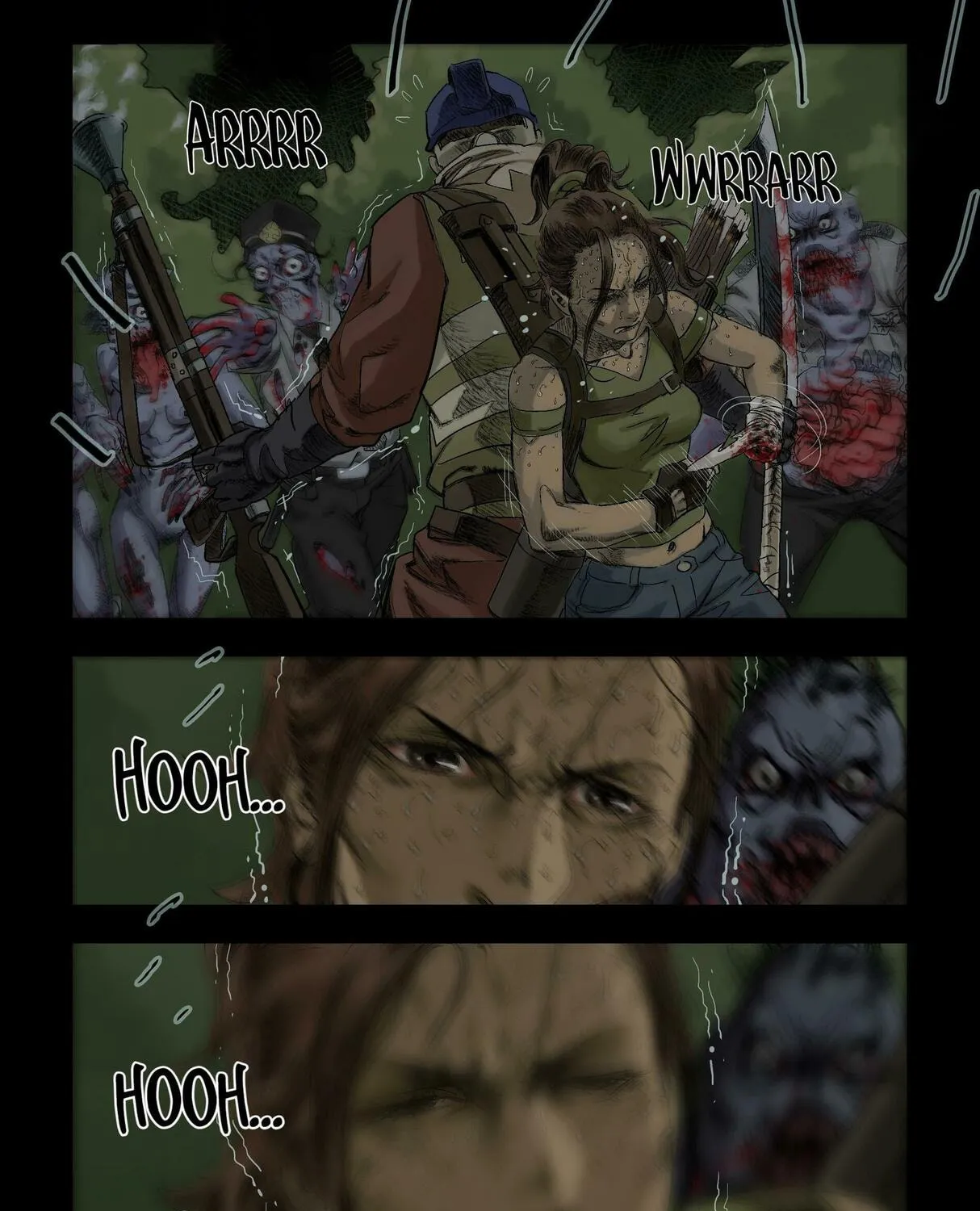 Read Zombie World chapter 74 image 8 on Lezhin