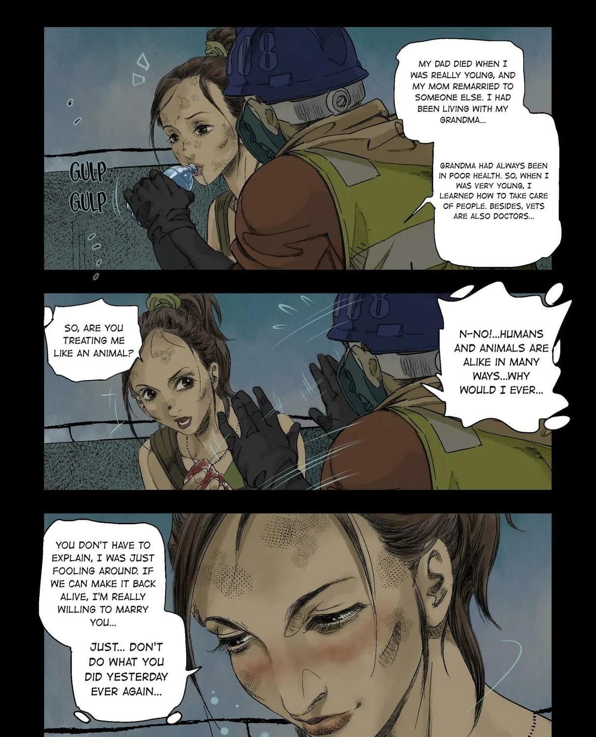 Read Zombie World chapter 76 image 12 on Lezhin