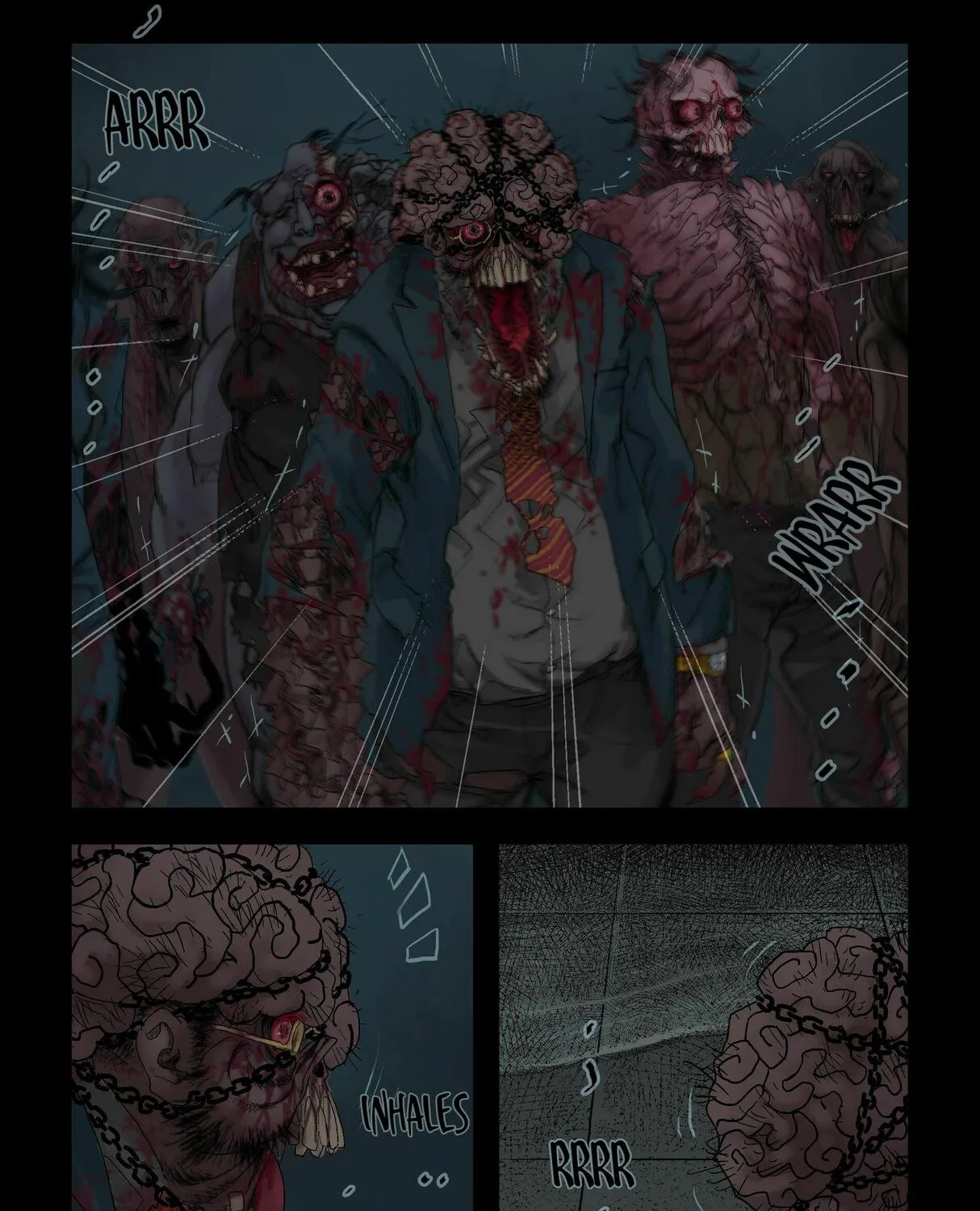 Read Zombie World chapter 80 image 14 on Lezhin